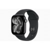  Apple Watch Series 11, 46 мм, корпус из алюминия "Jet Black", спортивный ремешок "Black"-0703093783