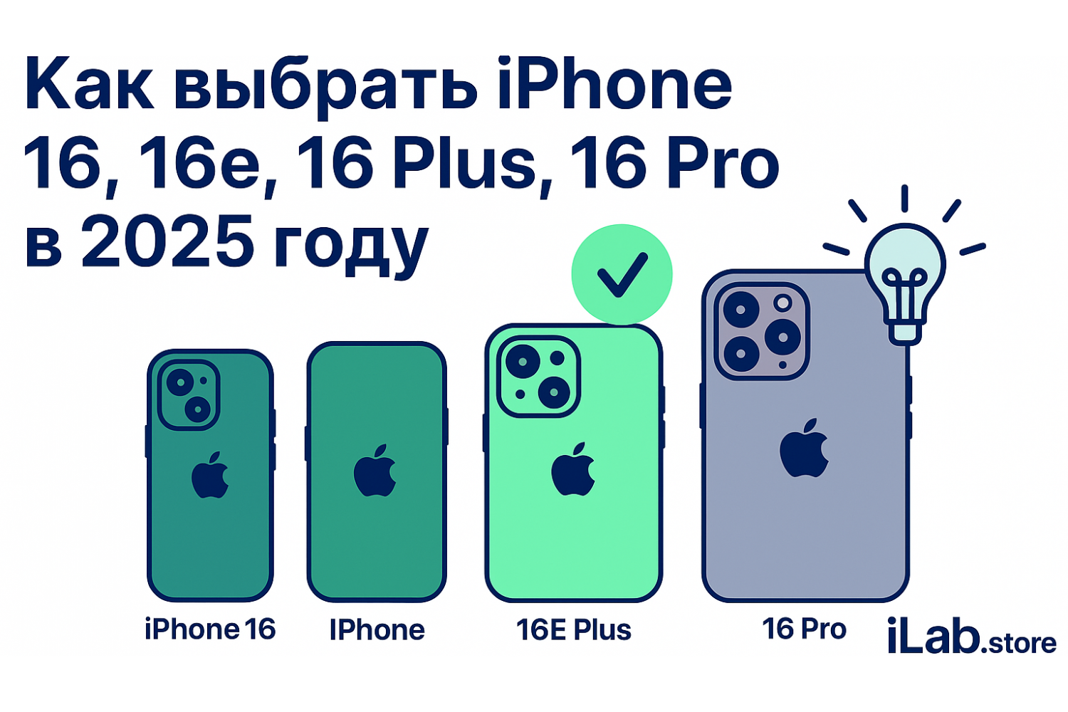 Какой iPhone выбрать в 2025 году: полный гид по моделям iPhone 16, 16e, 16 Plus, 16 Pro и 16 Pro Max